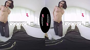 hot german big tits tranny in vr sex