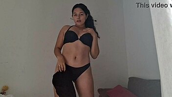 Indian girl shows off her features