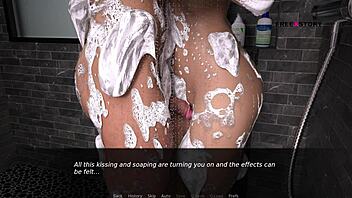 Dusklight Manor - John Takes Shower With Lola