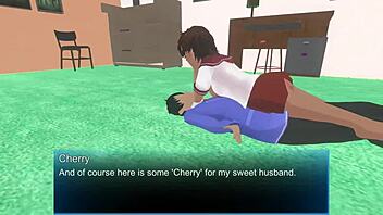 how does femdom university start with cherry enslavement?