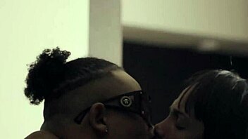 The cuckold watches as his wife gets fucked and receives a facial