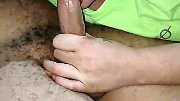 i give my boyfriend a delicious blowjob in the bedroom