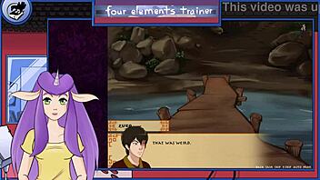 Explore the sensual side of Avatar: The Last Airbender in this XXX game