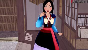 Fa Mulan Stars in Wild Fantasy Sex Adventure by FantasyKing3