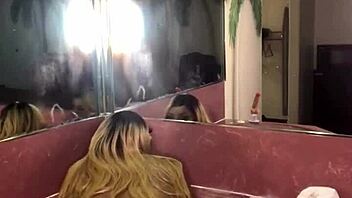 Zaharii, umm, playin with herself in hot tub!