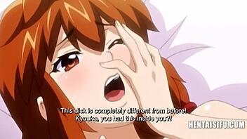 Teen 18+ in anime hentai hungry for cum and money