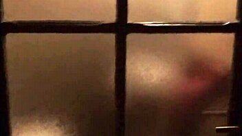 my hot boyfriend playfully chases me into the bathroom with a surprise