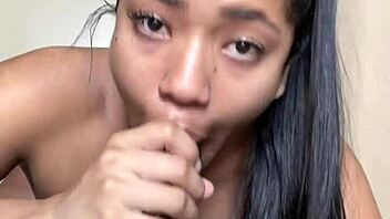 Brutal Oral Sex With Neighbor's Cock