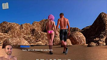 monster cock bends her over in doggystyle game