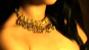 Sultry brunette beauty in sensual music video