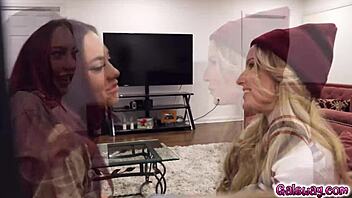 Sabina Rouge Rigs Hidden Cams For Scarlett Sage Sex