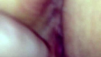 Wife gets finger fucked in wet pussy.