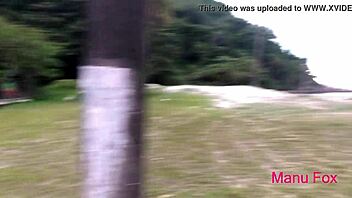 African Ass Fucked Publicly On Beach