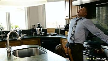 sucking in the kitchen fucking on the bed - jill kassidy