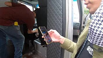 monique bertolini das pegadinhas do joão kleber dando um tour numa oficina de motorhome