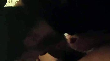 Gay man receives passionate blowjob from lover.