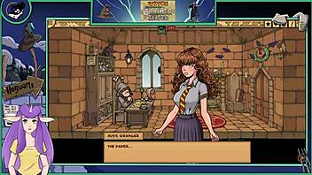 Experience the seductive world of anime gaming with witch trainer silver