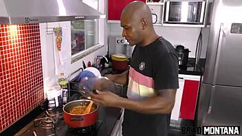 Thays Santos And Mark Butt Engage In Bareback Anal With Monster Cock