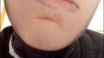 With stockings on, my face looks super weird and piggy