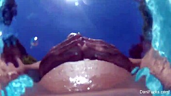 Pool Go-Pro Fun with Dani Daniels