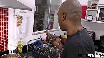 Thays Santos And Mark Butt Engage In Bareback Anal With Monster Cock