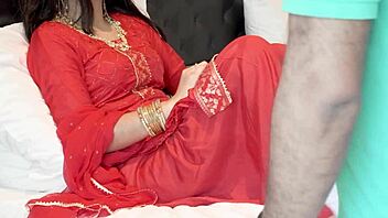 Indian cousin gets romantic and kinky before her wedding