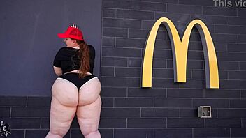 Mia Dior rir stor svart kuk for å redde jobben etter McDonald's-fyring