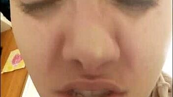 With stockings on, my face looks super weird and piggy