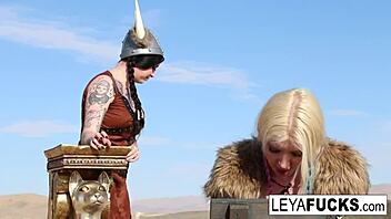 Leya Falcon Gets Anal Assfucking With Toys And Oral In Lesbian Scene