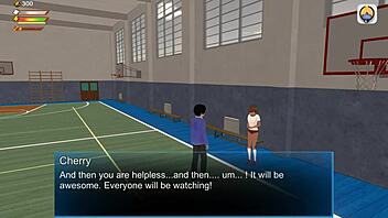 how does femdom university start with cherry enslavement?