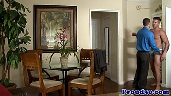 Gay Otter Fucks Muscular Cum Swallower Hard