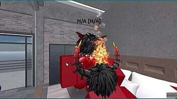 demon fucks his hot rich femboy in missionary 😈 and gets creampied