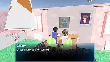 how does femdom university start with cherry enslavement?