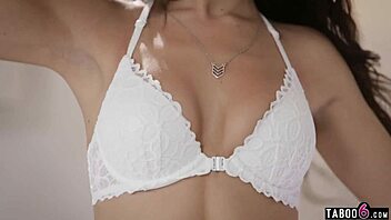 Lily Adams reunites with her stepsibling after four years apart, leading to some taboo sex.