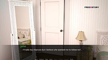 Dusklight Manor - John Takes Shower With Lola