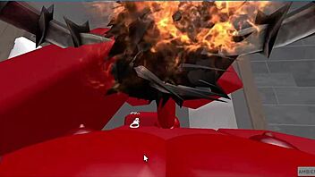 demon fucks his hot rich femboy in missionary 😈 and gets creampied