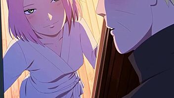 Sakura anime hentai scene