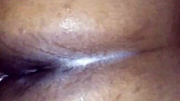 yo, creamed my dick before pounding her fat ebony ass hard!