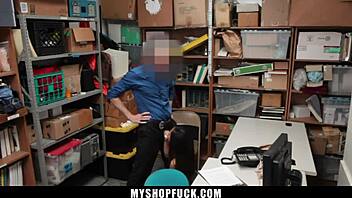 Shoplifting Teen Gets Caught And Receives Pervy Treatment From Police Officer