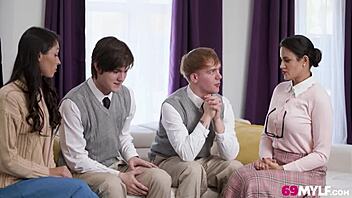 Penny Barber and Ashley Wolf in creative techniques