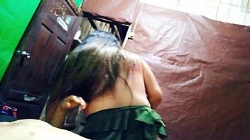 A brunette college girl creates amateur pornography for her best friend's boyfriend as her best friend engages in passionate sex before attending actual sex classes for free