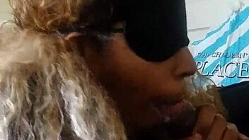 Meechie Handles Big Black Cock With Sloppy Deepthroat