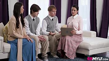 Penny Barber and Ashley Wolf in creative techniques