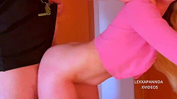 Deepthroat and doggystyle sex with a petite blonde teen