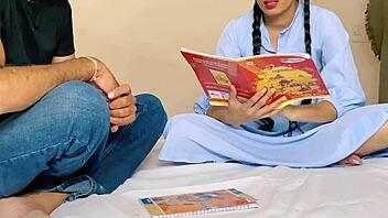 hot girl drilled by tuition teacher in full steamy movie