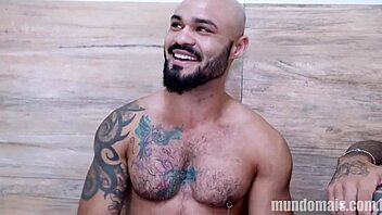 Gay orgy with monster cocks fucking big asses in group action