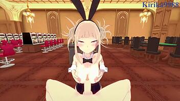 히미코 토가 이즈쿠 미도리야 타고 크림파이 마이 히어 아카데미아 헨타이