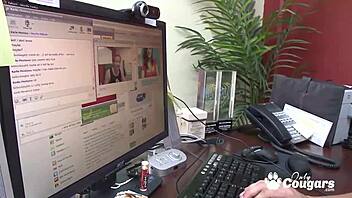 vanessa naughty fills pretty pussy with cock in reality