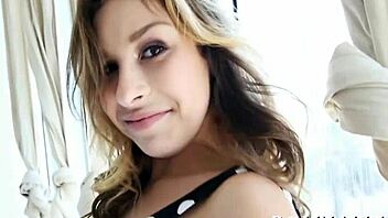 Sweet carmen caliente rough hardcore blowjob and pussy fuck