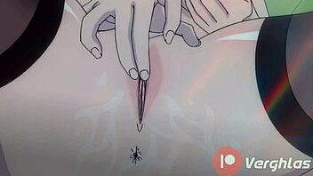 Ai Hoshino caught masturbating in Oshi no Ko hentai